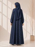 Elegant Zoom Front Open Abaya