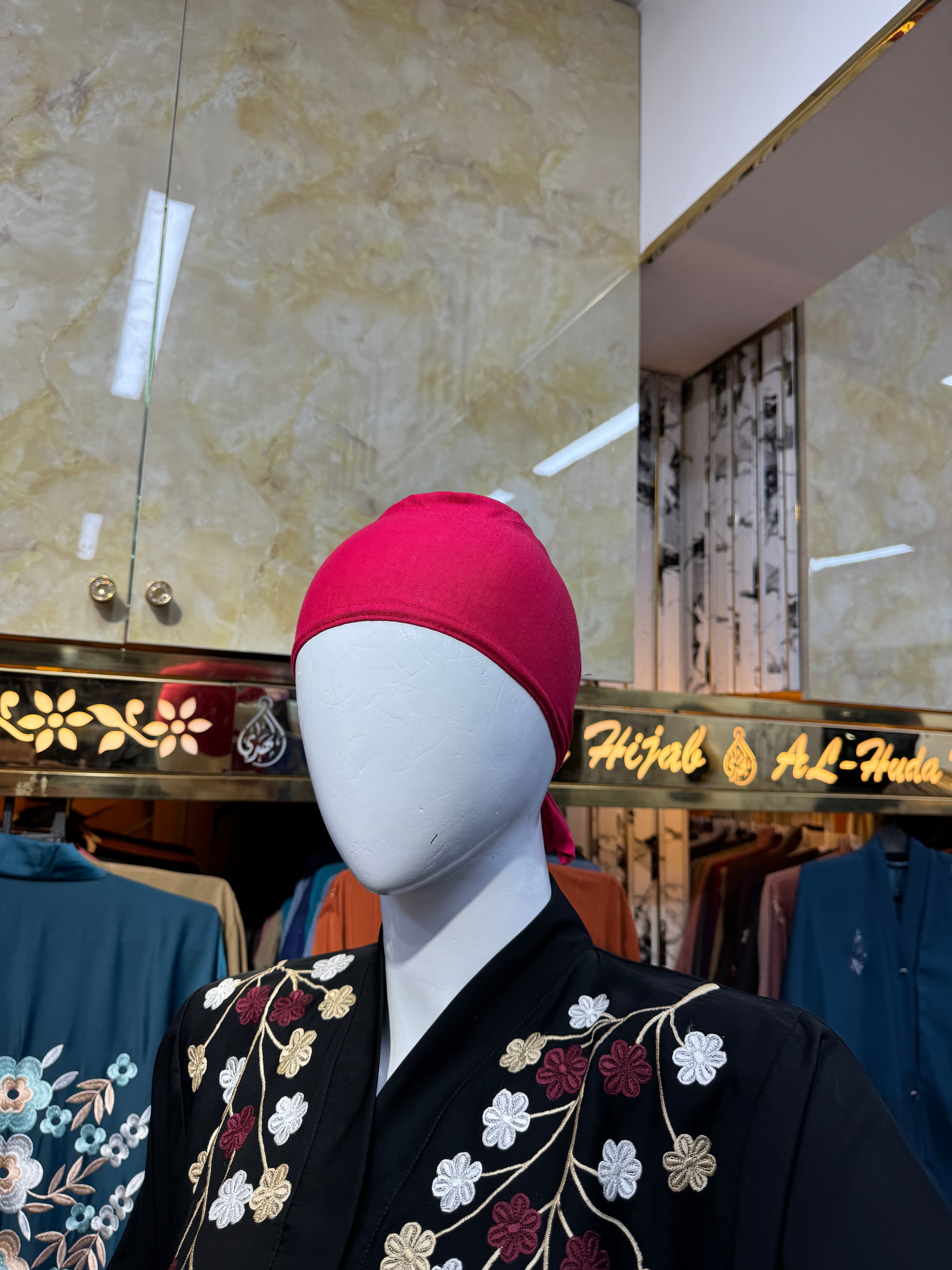 Hijab tie cap