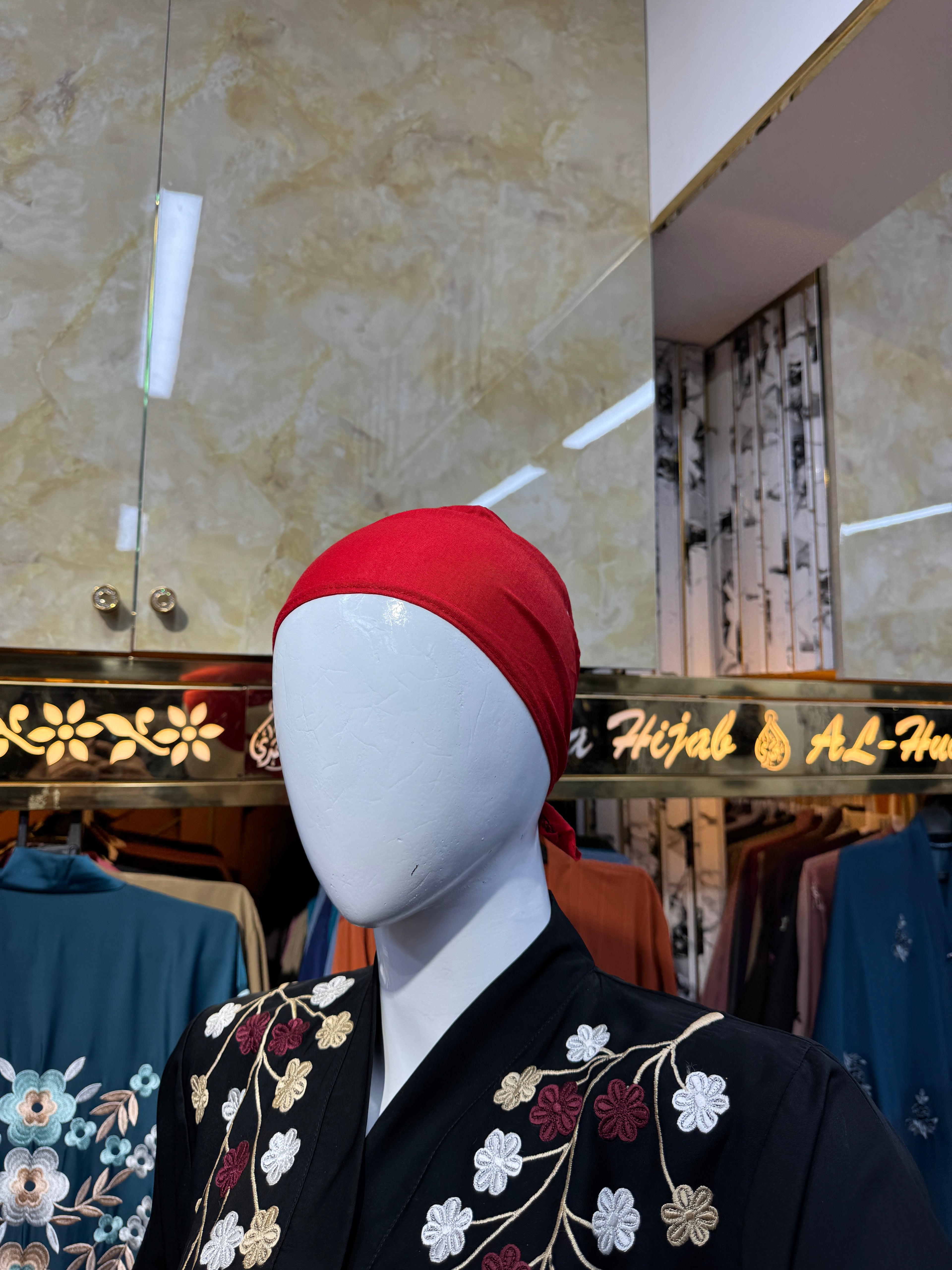 Hijab tie cap