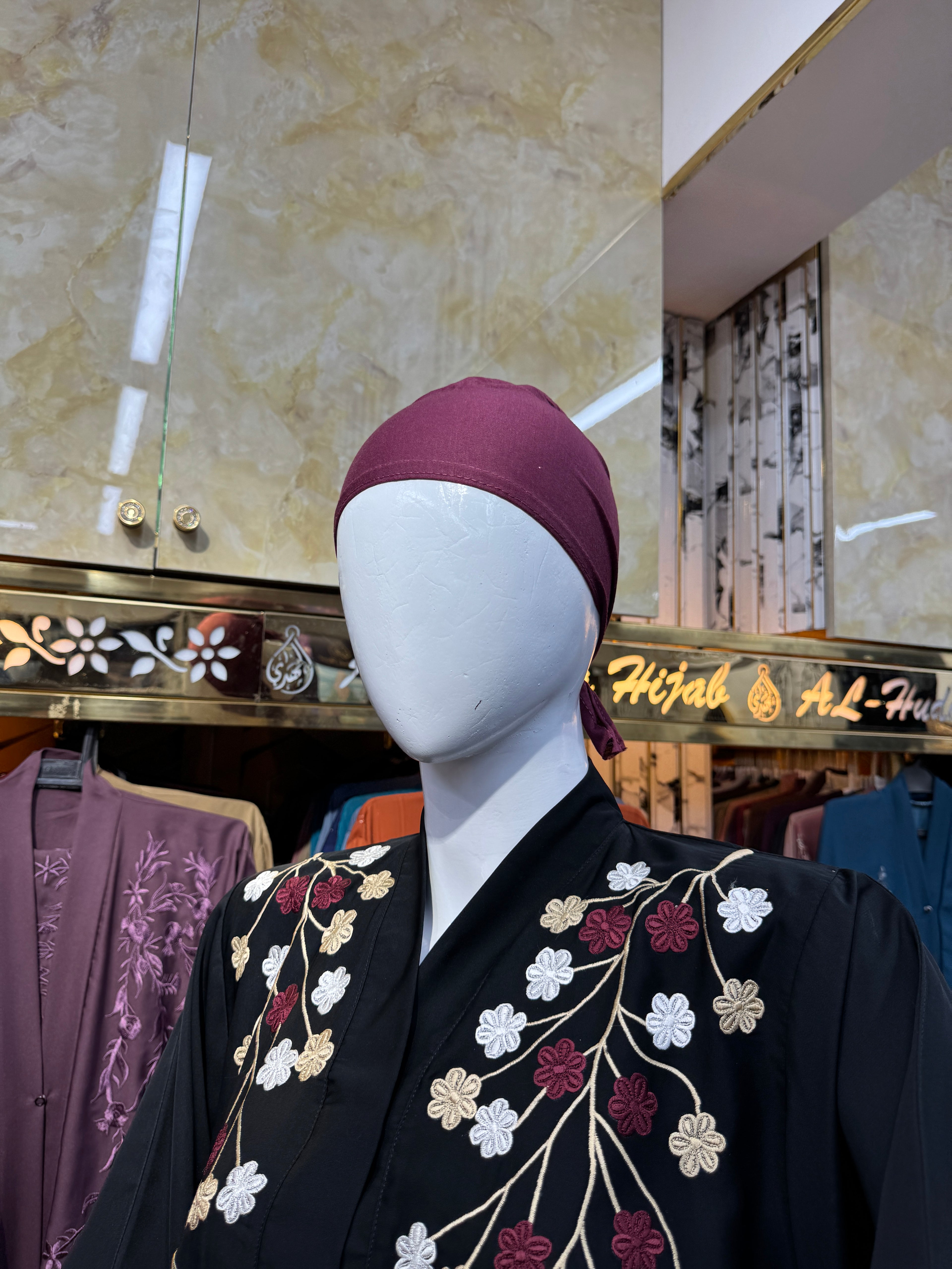 Hijab tie cap