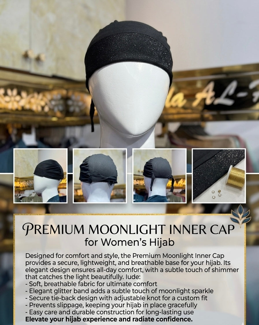 Moonlight hijab cap