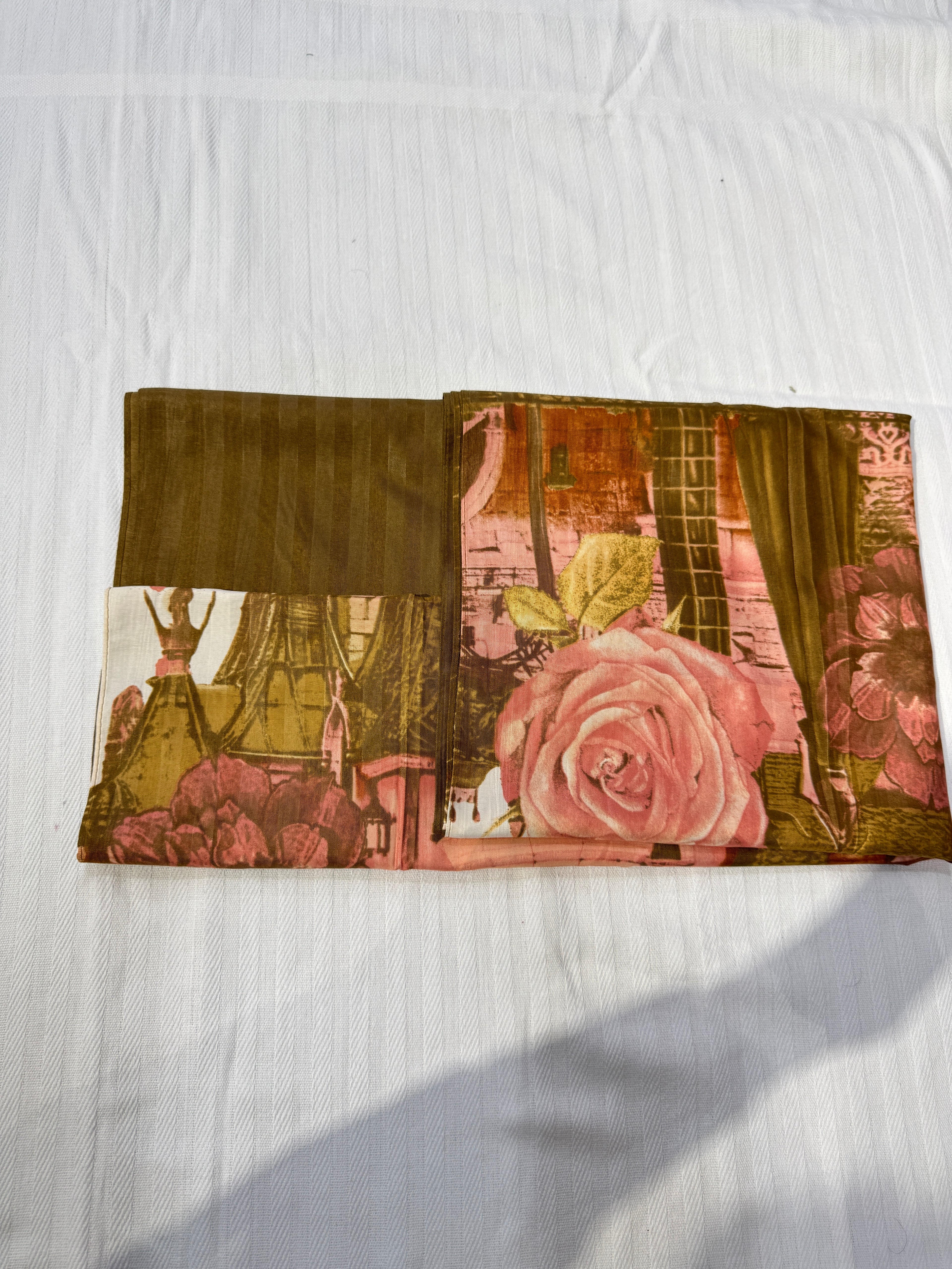 Printed hijab stole