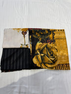 Printed hijab stole