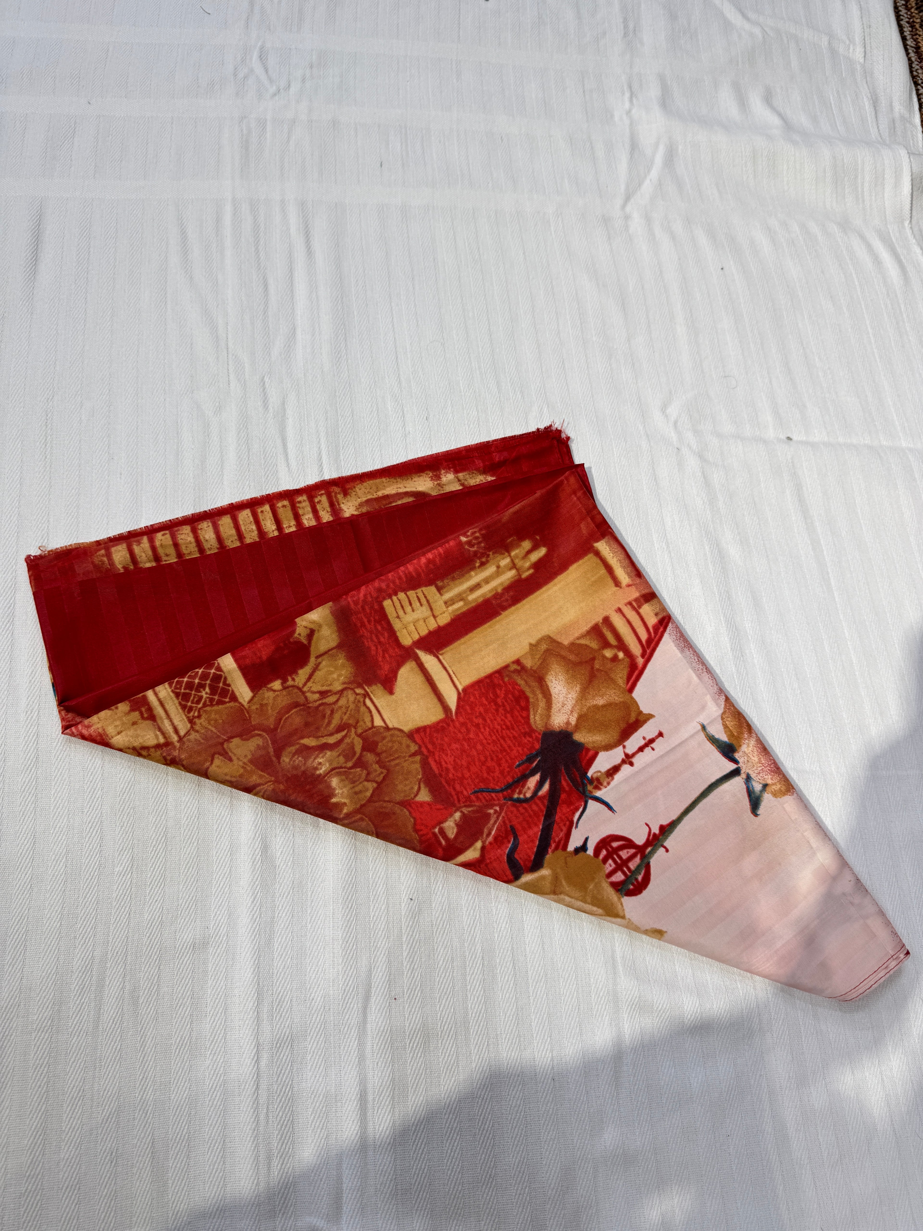 Printed hijab stole