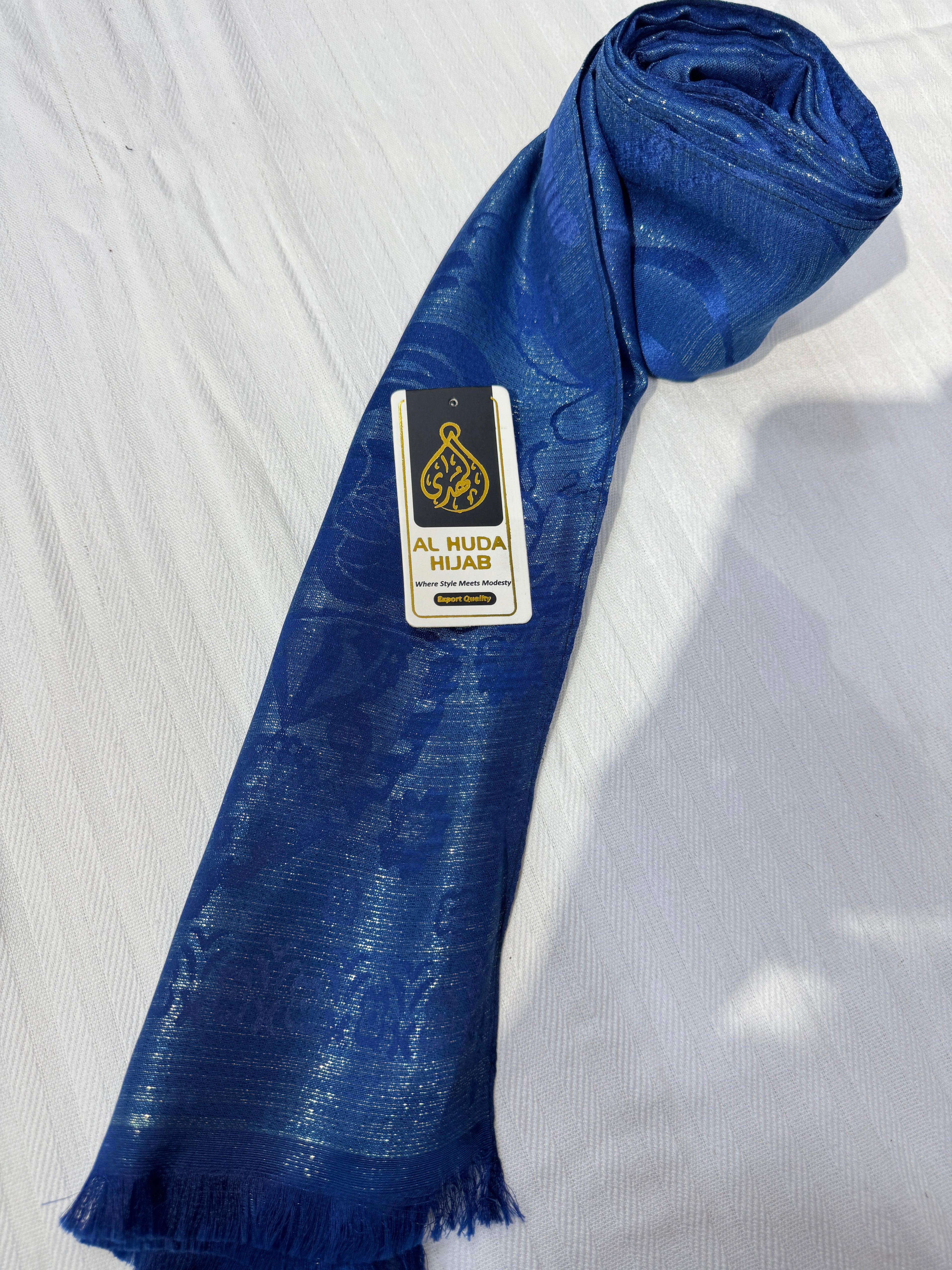 Stoller-Hijab printed silk