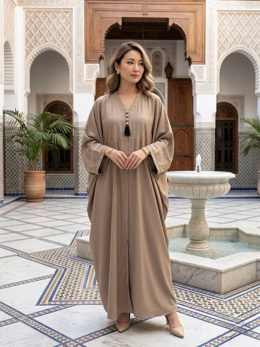 Celestial Embroidered Kaftan