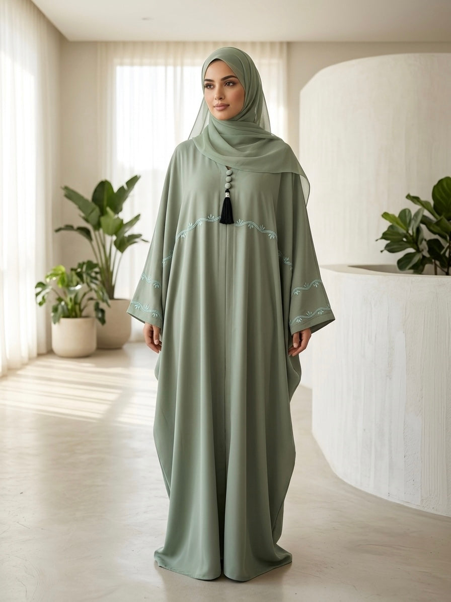 Celestial Embroidered Kaftan