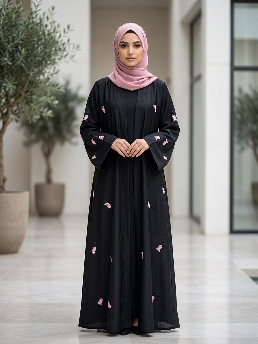 The Midnight Tulip Collection with hijab