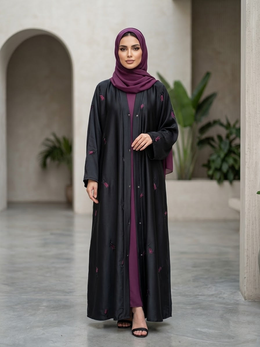 The Midnight Tulip Collection with hijab