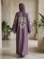 The Petal-Grace Open Abaya