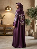The Petal-Grace Open Abaya